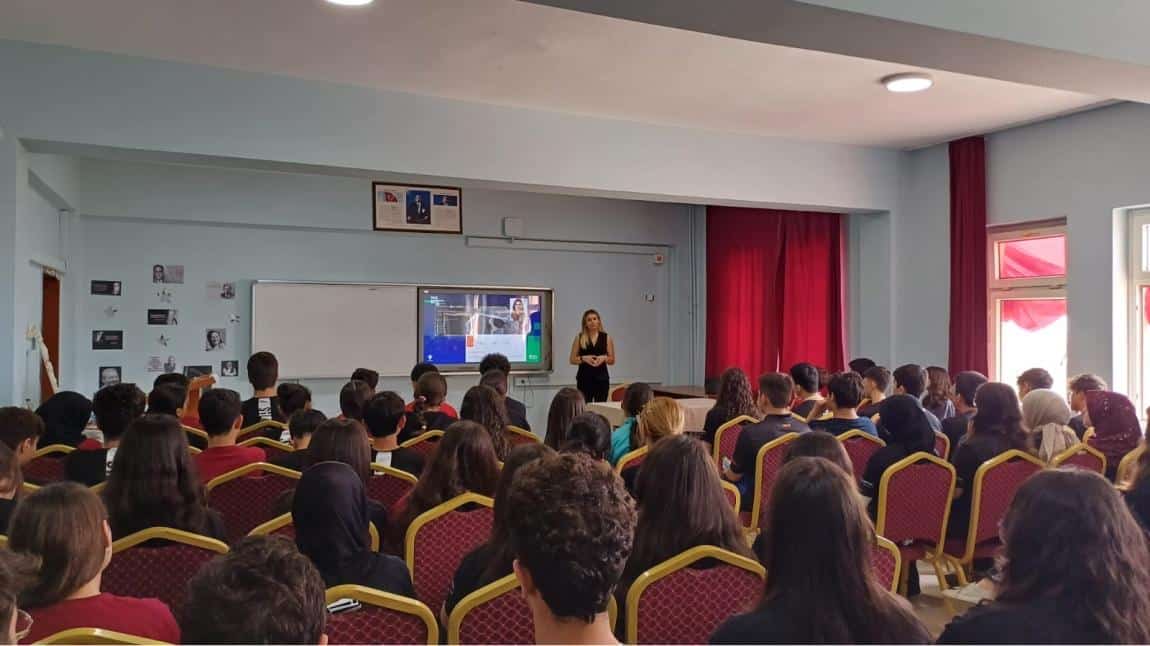 TÜBİTAK BİLİM SÖYLEŞİSİ SİLİFKE FEN LİSESİ'NDE!